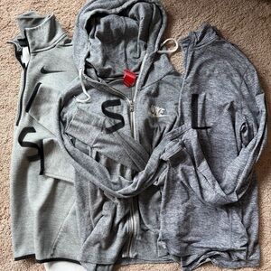 Nike Women's Heather Gray Utility Jacket